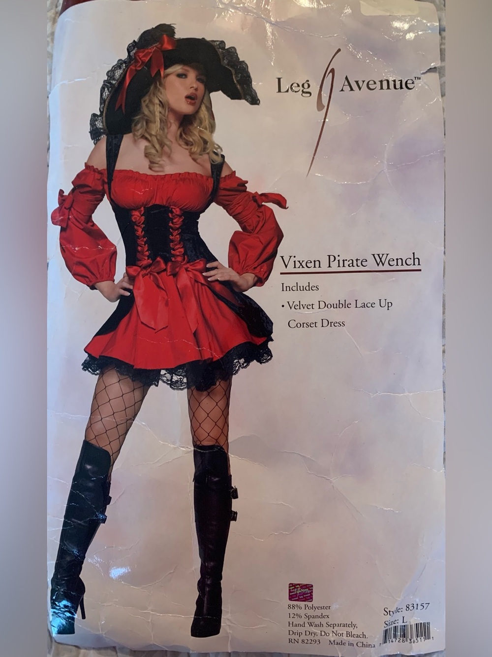 Pirate wench Corset costume